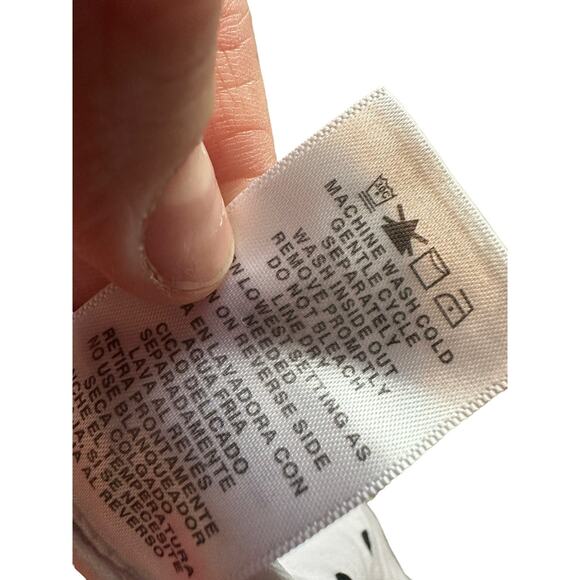 Bonnie Baby Girls 3-6M Orange Black White Halloween Themed Long Sleeve Dress - Picture 9 of 15